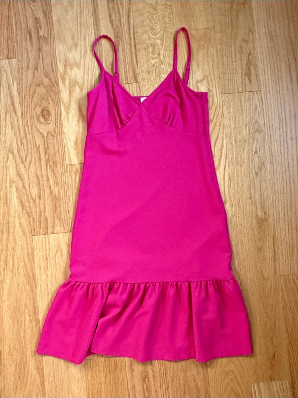 MICHAEL Michael Kors Ruffled Piqué Mini Dress hot pink size S